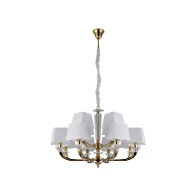 Подвесная люстра Newport 11408+4/C gold