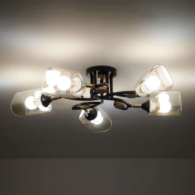 Потолочная люстра Arte Lamp GLAMORE A5076PL-5BK