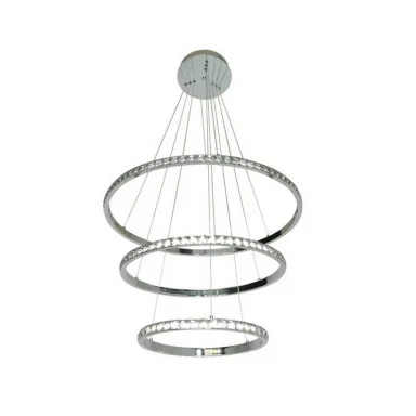 08633 Подвес Тор-Кристалл хром d65+50+35 h100 Led 76W(4000K)