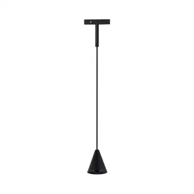 ST689.436.05 Магнитный трековый светильник Черный LED 1*5W 3000K Lm Ra>90 40° IP20 D80xH98 24V