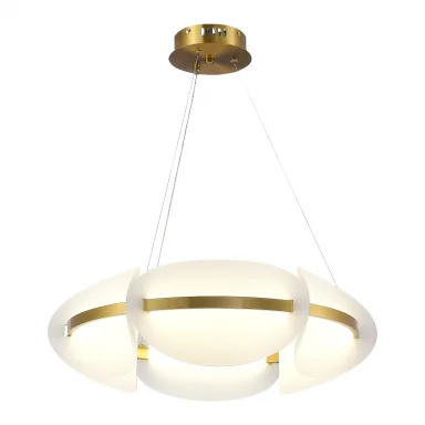 SL1304.203.45 Люстра подвесная ST-Luce Золотистый/Белый LED 145W 3000K