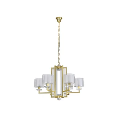 Подвесная люстра Newport 4406+1/C mat.gold