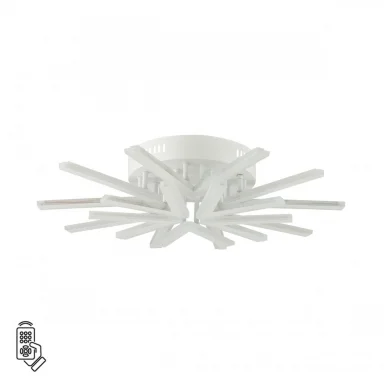 8029/80CL LEDIO LN24 белый/белый, металл/акрил Потолочный светильник с ПДУ LED 80W 3000-6000К 220V A