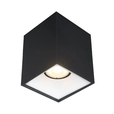ST168.452.01 Светильник потолочный Черный GU10 150W IP20 L82,5xW82,5xH104 220V Без ламп