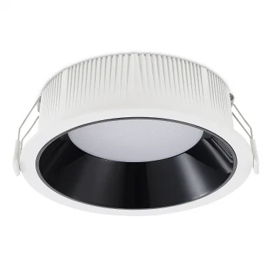 ST755.438.18 Св-к встр. Черный LED 118W 3000K 1 620Lm Ra80 120° IP20 D160xH60 100-240V