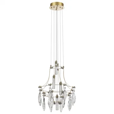 7000/35L CLASSIC ODL25 Подвесной светильник металл/хрусталь/нерж сталь IP20 LED 35W 4000K 220-240V F