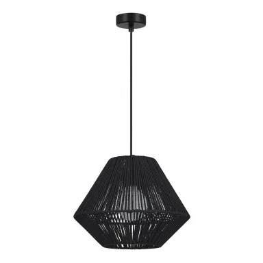 SLE6025-403-01 Светильник подвесной черный/черный E27 1*40W