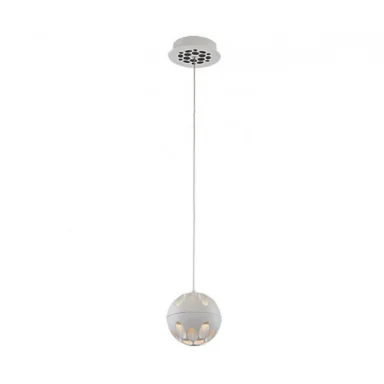 6047-1A,01 Подвес Елена белый d12h120 Led 13W (3000K)