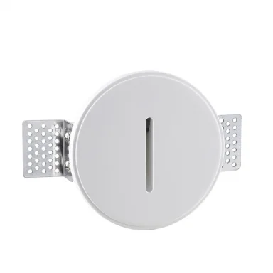 7081/3WL HIGHTECH ODL25 Подсветка лестницы круглая  металл/гипс IP20 LED 3W 3000K 25° 220V GIPS