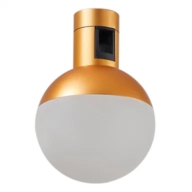 ST815.206.05 Магнитный трековый светильник FARM Золотистый LED 1*5W 3000K 89Lm Ra90 120 IP20 D75xH10