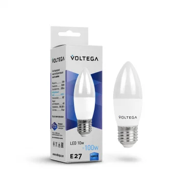 Светодиодная лампа Simple Candle 10W 4000K E27 (8452)