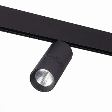 ST365.446.12 Магнитный трековый светильник Черный LED 1*12W 4000K 1 020Lm Ra>90 36° IP20 D44xH130 48