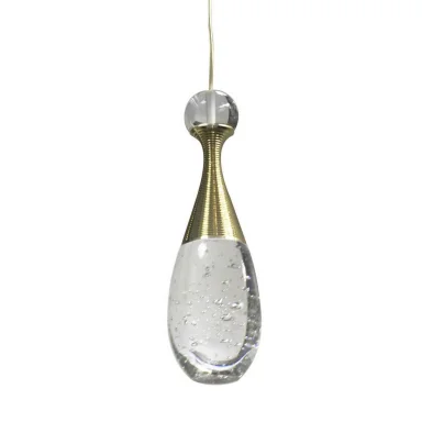 08541(3000К) Подвес Флакон золото d8 h-80 Led 6w (3000К)