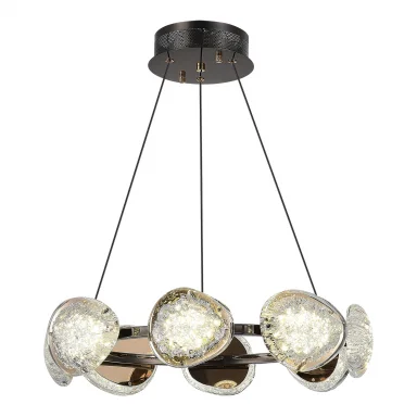 SL6018.203.64 Светильник подвесной ST-Luce Черный/Золотистый LED 164W 4000K