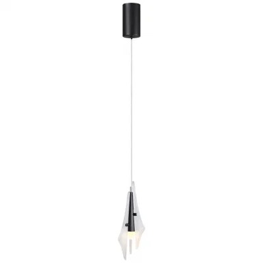 ODEON LIGHT 5442/6LA L-VISION ODL_EX26 черный/бел.матовый/металл/стекло/акрил Подвес LED 6W 3000K 63