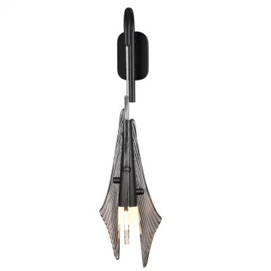 ODEON LIGHT 5442/6WL L-VISION ODL_EX26 черный/дымчатый/металл/стекло/акрил Бра LED 6W 3000K 633Лм AF