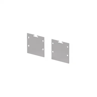 Комплект заглушек (для профиля 72×36) 2 шт., ALM-7236T-S-EC 642083