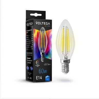 Светодиодная лампа Crystal  Candle 7W 4000K E14 CRI97 (7153)