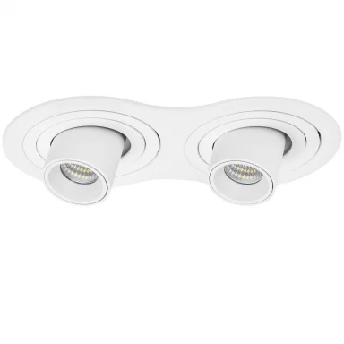 i626162 Светильник INTERO TUBO LED 7W*2 360LM*2 60G БЕЛЫЙ 3000K (217626+217162+217162)