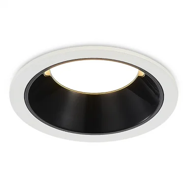 ST755.438.07 Св-к встр. Черный LED 17W 3000K 630Lm Ra80 120° IP20 D85xH45 100-240V