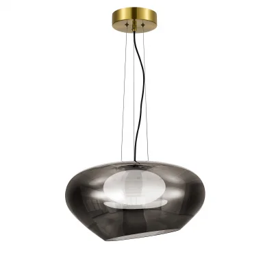 SL6019.313.01 Светильник подвесной ST-Luce Латунь/Дымчатый, Белый LED 120W 3000K
