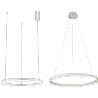08213,01A (4000K) Подвес Тор белый d60 h110 Led 33W (4000K)