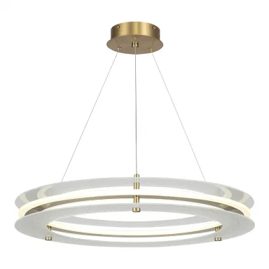 SL6245.203.01 Светильник подвесной ST-Luce золотистый/Прозрачный LED 1*40W 4000K