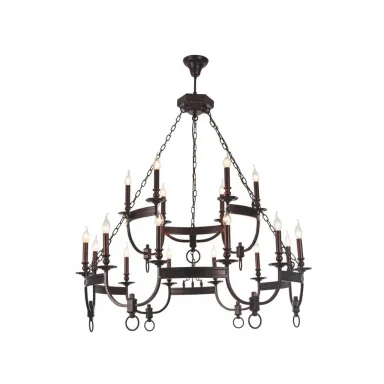 Подвесная люстра Crystal Lux Suerte Brown SP12+6