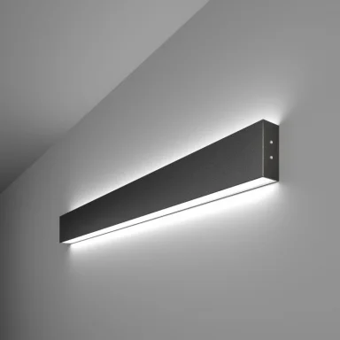Бра Elektrostandard 78см 30W 6500K черная шагрень (101-100-40-78)