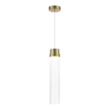 SL6236.303.01 Светильник подвесной ST-Luce Латунь/Прозрачный LED 112W 4000K