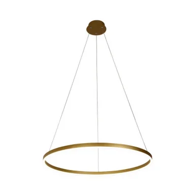 08214,33(3000K) Подвес Тор матовое золото d80 h110 Led 50W (3000K)