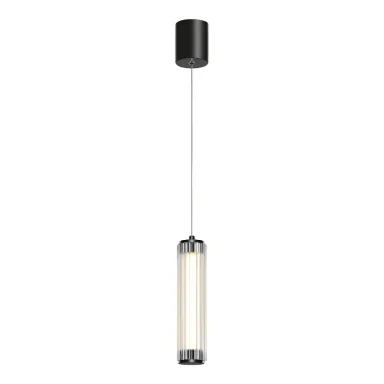 SL6224.403.01 Светильник подвесной ST-Luce Черный/Прозрачный LED 18W 4000K