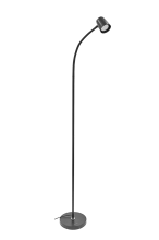 МТ2004 (черный. Напольный светильник (Торшер), 12Вт. GU10 (лампа в комплекте))